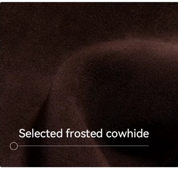 Elegant Genuine Suede Leather Crossbody Shoulder Bag Women Designer 5 Colors - Picture 15 of 16